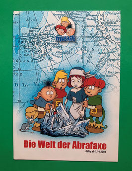 Mosaik Abrafaxe Nr. 395 Beilage Verlagsprogramm ab 1.10.2008