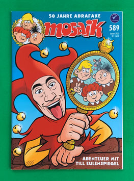 Mosaik Abrafaxe Nr. 589 Januar 2025 Variant Variantheft Kioskausgabe