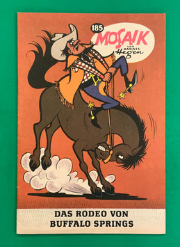 Original Mosaik der Digedags Fehldruck Nummer 185