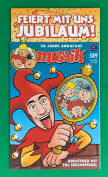 Mosaik Abrafaxe Nr. 589 Januar 2025 Variant Variantheft Kioskausgabe mit Beilage