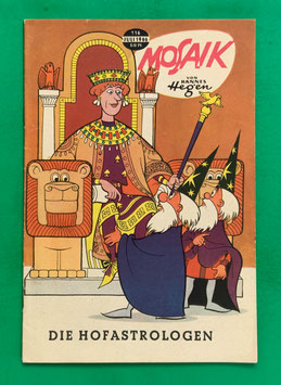 Original Mosaik der Digedags Nr. 116 Die Hofastrologen Juli 1966 Runkel-Serie