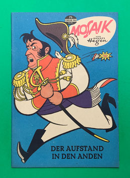 Original Mosaik Digedags Nr. 75 Der Aufstand in den Anden Februar 1963 Erfinder-Serie