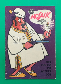 Original Mosaik der Digedags Nr. 78 Der Golem ist wieder los Mai 1963 Erfinder-Serie
