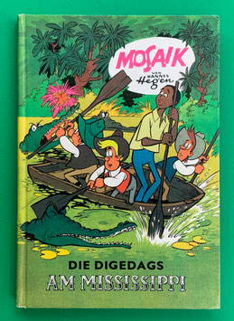 Mosaikbuch Digedags Amerika-Serie Band 2 Die Digedags am Mississippi 1. Auflage 1974 Nr. 158-163 schöner Zustand