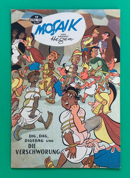 Original Mosaik Digedags Nr. 17 Die Verschwörung April 1958 Römer-Serie