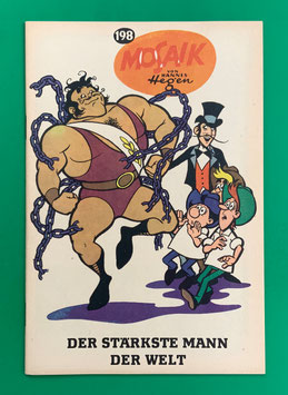 Original Mosaik Digedags Nr. 198 Der stärkste Mann der Welt Mai 1973 Amerika-Serie