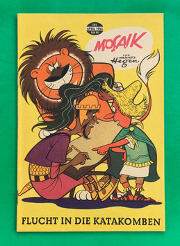 Original Mosaik der Digedags Nr. 101 Flucht in die Katakomben April 1965 Runkel-Serie