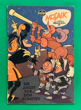 Original Mosaik der Digedags Nr. 58 Die Angst vor dem Kometen September 1961 Erfinder-Serie