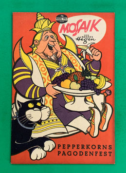 Original Mosaik Digedags Nr. 76 Pepperkorns Pagodenfest März 1963 Erfinder-Serie