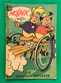 Original Mosaik der Digedags Nr. 84 Die findigen Reporter November 1963 Erfinder-Serie