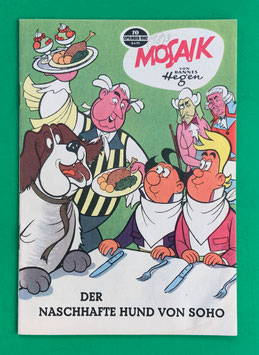 Original Mosaik Digedags Exportheft Nr. 70 Der naschhafte Hund von Soho September 1962 Erfinder-Serie James-Watt-Kapitel