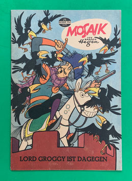 Original Mosaik Digedags Nr. 71 Lord Groggy ist dagegen Oktober 1962 Erfinder-Serie