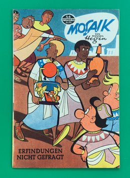 Original Mosaik Digedags Nr. 46 Erfindungen nicht gefragt September 1960 Erfinder-Serie