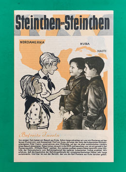 Original Mosaik Digedags Beilage Nr. 68 Befreite Inseln Juli 1962 Kioskzustand