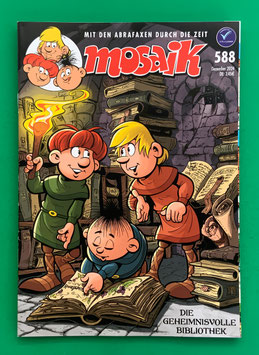 Mosaik Abrafaxe Einzelheft Nr. 588 Die geheimnisvolle Bibliothek