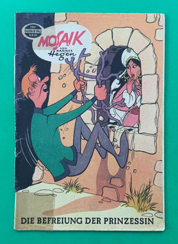 Original Mosaik der Digedags Nr. 107 Die Befreiung der Prinzessin Oktober 1965 Runkel-Serie original & vollständig