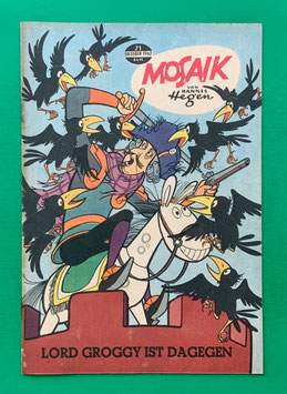 Original Mosaik der Digedags Nr. 71 Lord Groggy ist dagegen Oktober 1962 Erfinder-Serie