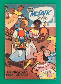 Original Mosaik der Digedags Fehldruck Nummer 46 Farbversatz
