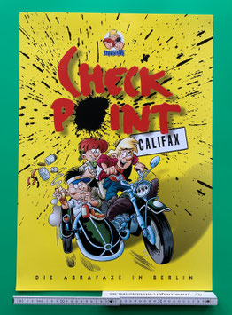 Mosaik Abrafaxe Poster "Checkpoint Califax"
