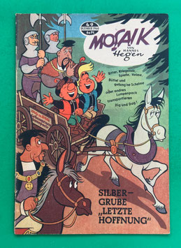 Original Mosaik der Digedags Nr. 49 Silbergrube „Letzte Hoffnung“ Dezember 1960 Erfinder-Serie