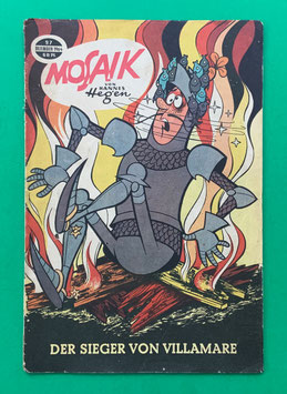 Original Mosaik der Digedags Nr. 97 Der Sieger von Villamare Dezember 1964 Runkel-Serie sammelwürdiger Zustand