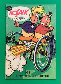 Original Mosaik Digedags Exportheft Nr. 84 Die findigen Reporter November 1963 Erfinder-Serie Treskow-Meinrath-Kapitel