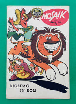 Original Mosaik der Digedags Nr. 100 Digedag in Rom März 1965 Runkel-Serie