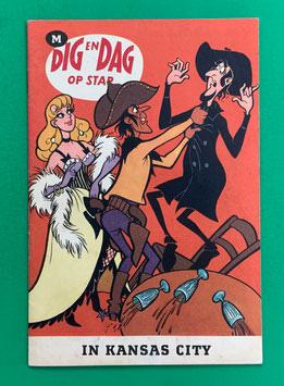 Original Mosaik Digedags Exportheft Holland holländisch Dig en Dag op stap Buchstabe M Nr. 164 In Kansas City Juli 1970 Amerika-Serie