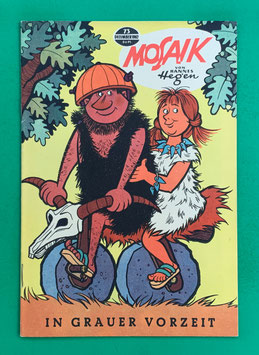 Original Mosaik Digedags Nr. 73 In grauer Vorzeit Dezember 1962 Weltraum-Serie
