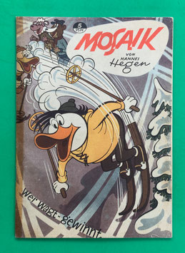 Original Mosaik der Digedags Nr. 5 Wer wagt - gewinnt Dezember 1956 Orient-Südsee-Serie