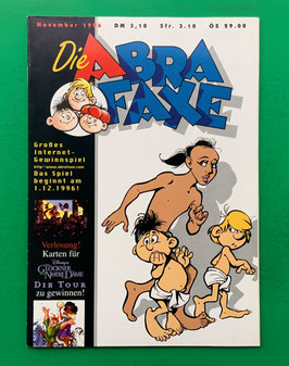 Abrafaxe Variant Westheft Hamburger Heft November 1996 Topzustand