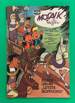 Original Mosaik der Digedags Nr. 49 Silbergrube „Letzte Hoffnung“ Dezember 1960 Erfinder-Serie