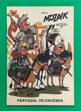 Original Mosaik Digedags Exportheft Ungarn ungarisch Mozaik Nr. 1975/8 von 1975 Orient-Serie