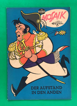 Original Mosaik der Digedags Nr. 75 Der Aufstand in den Anden Februar 1963 Erfinder-Serie