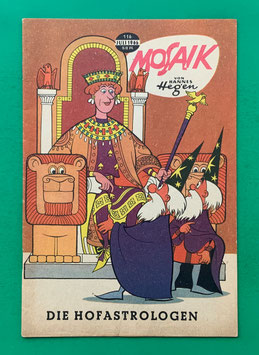 Original Mosaik der Digedags Nr. 116 Die Hofastrologen Juli 1966 Runkel-Serie