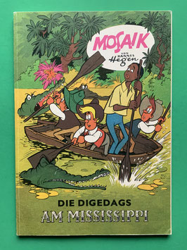 Mosaikbuch Digedags Amerika-Serie Band 2 Die Digedags am Mississippi Nr. 158-163 3. Aufl. 1982 - 1. Auflage Paperback