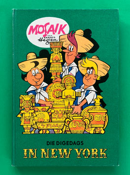 Mosaikbuch Digedags Amerika-Serie Band 10 Die Digedags in New York 2. Auflage 1982 Nr. 206-211