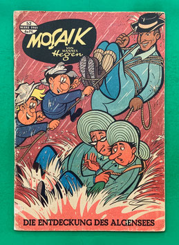 Original Mosaik der Digedags Nr. 52 Die Entdeckung des Algensees März 1961 Weltraum-Serie