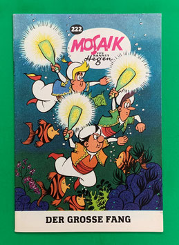 Original Mosaik Digedags Exportheft Nr. 222 Der große Fang Mai 1975 Orient-Serie