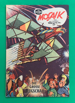 Original Mosaik Digedags Nr. 35 Die große Flugschau Oktober 1959 Weltraum-Serie