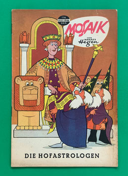 Original Mosaik der Digedags Nr. 116 Die Hofastrologen Juli 1966 Runkel-Serie