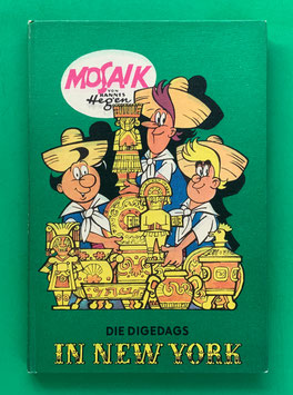 Mosaikbuch Digedags Amerika-Serie Band 10 Die Digedags in New York 1. Auflage 1978 Export Weltkreis-Verlags-GmbH-Dortmund Nr. 206-211