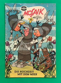 Original Mosaik der Digedags Nr. 102 Die Hochzeit mit dem Meer Mai 1965 Runkel-Serie