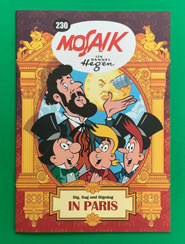 Mosapedia Jahresgabe 2025 Mosaik für Hannes Hegen 230 - Dig, Dag und Digedag - In Paris Frank Nietsch Jan Suski November 2024