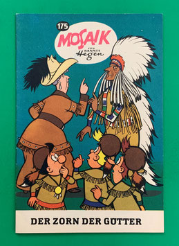 Original Mosaik Digedags Nr. 175 Der Zorn der Götter Juni 1971 Amerika-Serie