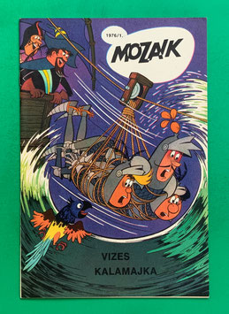 Original Mosaik Digedags Exportheft Ungarn ungarisch Mozaik Nr. 1976/1 von 1976 Orient-Serie