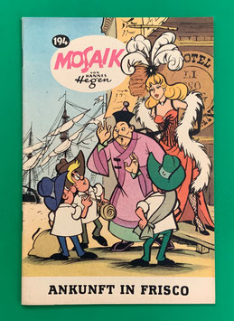 Original Mosaik Digedags Nr. 194 Ankunft in Frisco Januar 1973 Amerika-Serie