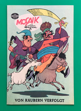 Original Mosaik Digedags Nr. 108 Von Räubern verfolgt November 1965 Runkel-Serie