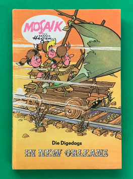 Mosaikbuch Digedags Amerika-Serie Band 5 Die Digedags in New Orleans 2. Auflage 1980 Nr. 176-181