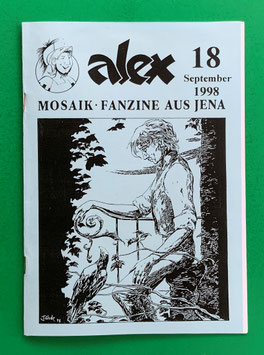 Original Fanzine Alex Nr. 18 Jenaer MOSAIK-Fanclub Alex September 1998